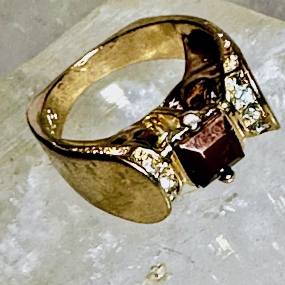 Two Faced Sterling Silver Ring - image 4